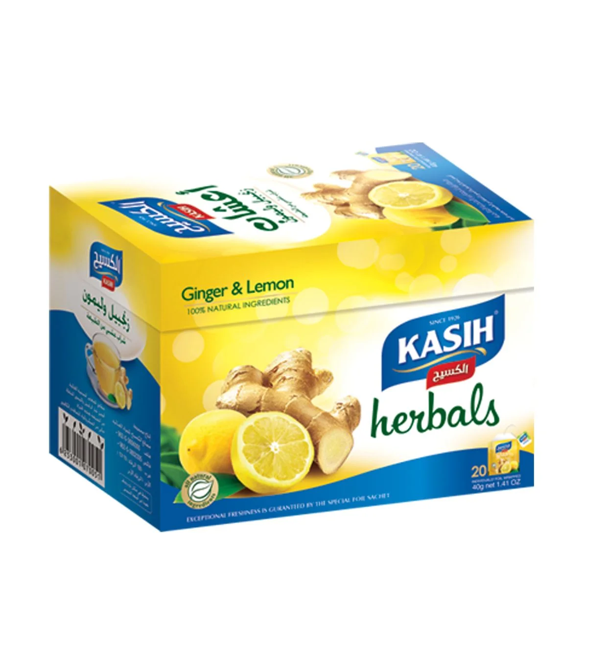KASIH herbals ginger lemon