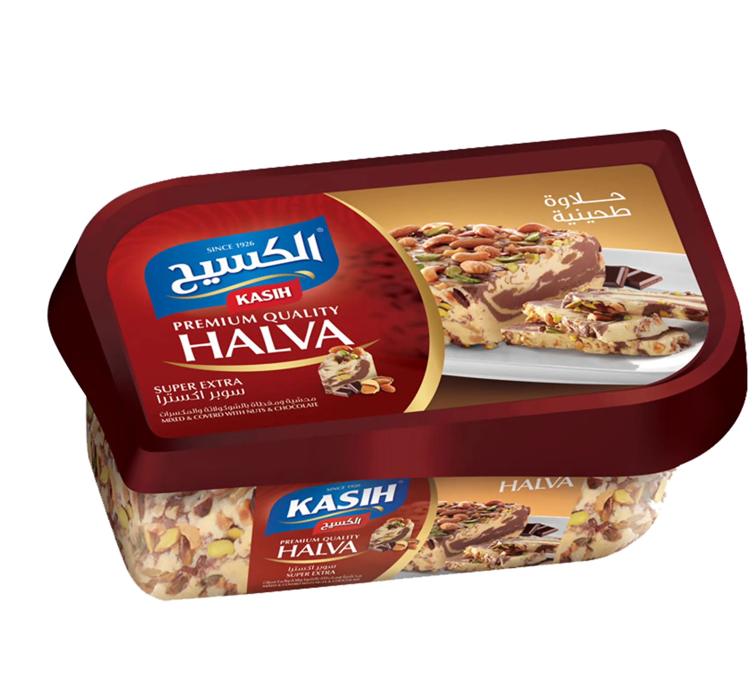 KASIH Halva Super extra with chocolate & nuts 